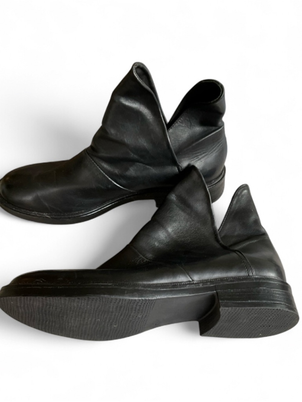 Progetto Black *Italian Leather*Ankle Boots SIZE EU 41